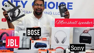 cheapest electronic market# jbl #sony.#Bose #marshall  Bluetooth  headphones & speaker City choice