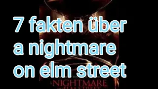 7 fakten über a nightmare on elm street