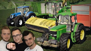 W końcu kamerka 😍 MST na PGR #9 ✔ Kiszonka z trawy 🌾 FS19 MP