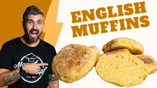 Englische Muffins - wir backen die besten Frühstücksbrötchen