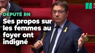 Jocelyn Dessigny, député RN, épinglé pour ses propos sur les femmes au foyer prononcés à l’Assemblée