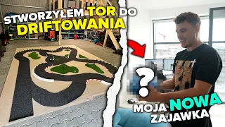 ZBUDOWAŁEM TOR DO DRIFTU W MOIM GARAŻU! *moje nowe hobby*