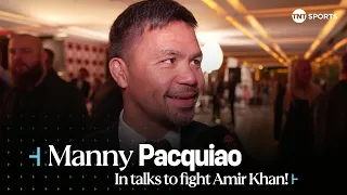 👀 Manny Pacquiao confirms he is 'working' on a fight with Amir Khan to take place next year 🥊