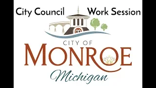 Monroe City Council Work Session 01/22/19 *fixed audio*