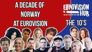 A decade of Norway at Eurovision: The 10's (Reaction Video)