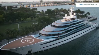 $300 Million Walmart Heiress Mega Yacht "KAOS" by OCEANCO 🤯 361 ft!