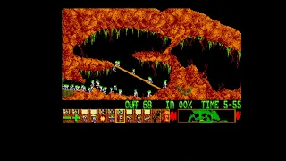 Lemmings Mayhem Level 26 Amiga Walkthrough