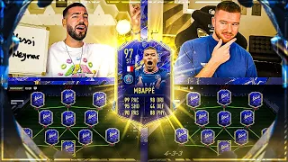 FIFA 22: MBAPPE TOTY Squad Builder Battle 🔥🔥 Proownez vs Wakez !!