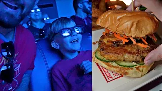 Birthday Party Prep, First Time At Sci-Fi Dine-In At Hollywood Studios & Best Disney World Burger!