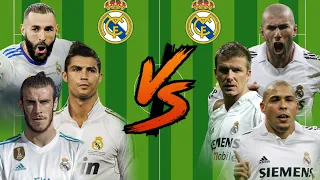 BBC vs ZRB💪(Bale-Benzema-Ronaldo vs Zidane-R9-Beckham)