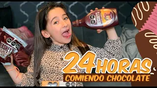 24 HORAS COMIENDO CHOCOLATE 🍫