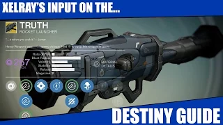 Destiny - Truth - Guide and Info. Exotics Episode 23