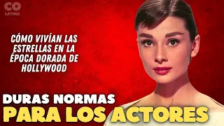 Cómo vivían las estrellas en la época dorada de Hollywood: duras normas para los actores