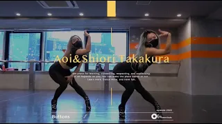 Aoi&ShioriTakakura " Buttons / The Pussycat Dolls " @En Dance Studio SHIBUYA SCRAMBLE