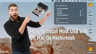 How to Fix Most USB wifi On macOS Ventura Monterey and Big Sur Hackintosh