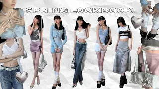 SPRING LOOKBOOK - for a girly coquette spring 🎀 Ft. PROD BLDG