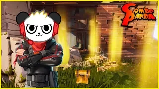 Fortnite Gold VICTORY ROYALE GOLD ONLY CHAMPION Let's Play with Combo Panda