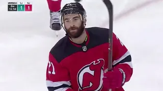 Kyle Palmieri 1st Goal vs SJS 10-13-18"