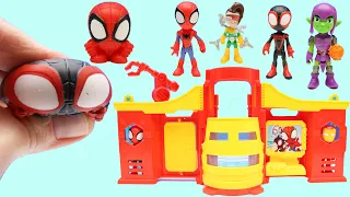 Spidey And Friends Squishy Superhero Adventure | Just4fun290 - Playing With Toys