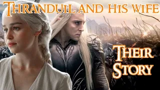 Thranduil and his wife - more than life