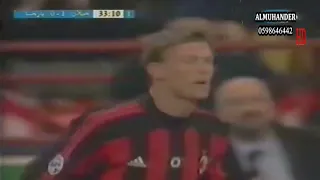 هدف ميلان على بارما الدوري الايطالي 2003-2004 بتعليق علي حميد HD