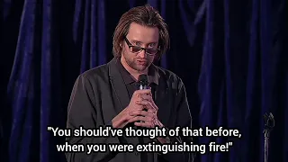 Experimental humour by a Russian stand-up comedian ENG SUBS