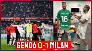 Genoa 0-1 Milan: Players Reaction after the dramatic end of the match! Giroud the hero of the match