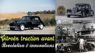 Citroën traction avant Révolution & innovations