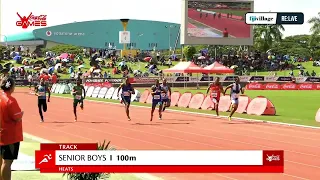 Re:Live Heats | Senior Boys 100m Heat 5 | Day 1