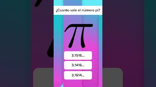 ¿Cuanto vale el número pi?