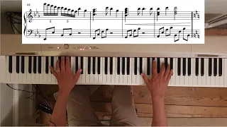 Loved by the sun by Tangerine Dream - piano and sheet music