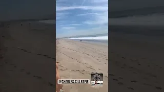 Charlie Gillespie on the beach #shorts