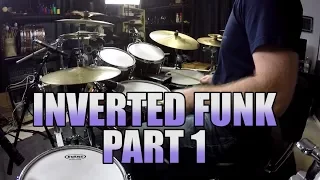 Drum Lessons - Inverted Paradiddle Funk Beat - Part 1