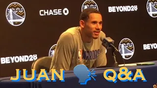 📺 Entire JUAN TOSCANO-ANDERSON postgame: gets goose bumps every time asked about reppin’ Mexico