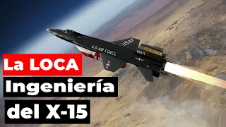 El X-15, el avión ultrasónico más rápido de la historia