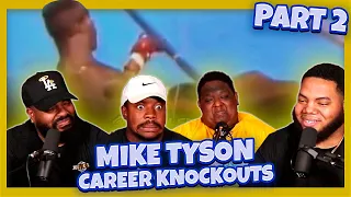 Mike Tyson's Career Knockouts Part II (Try Not To Laugh)