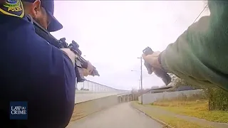 Deadly Shootout Between Houston Police & Alleged Carjacker (Police Bodycam)