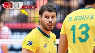 One of the Most Legendary Moments in Brazil Volleyball History (HD)