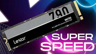 Super Fast 7400MB/s SSD - Lexar NM790