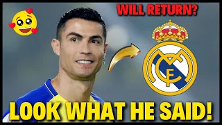 AMAZING! CR7 TALKS ABOUT REAL MADRID AND FANS GO DELIRIOUS! | Real Madrid News