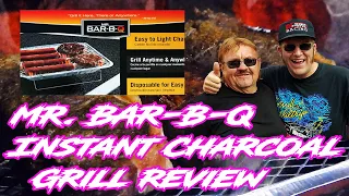 Mr. Bar-B-Q Instant Charcoal Grill Review In The Cherokee National Forest