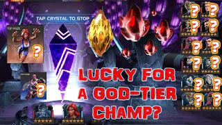 MCOC CRYSTAL OPENING FINALLY AN AWESOME PULL AND 2 ATTEMPTS FOR TIGRA
