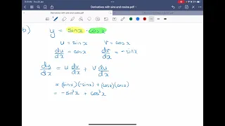 AASL 13.1 Derivatives of sine and cosine video 1