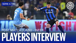 LAZIO 3-1 INTER | BASTONI INTERVIEW 🎙️⚫🔵