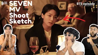 정국 (Jung Kook) 'Seven (feat. Latto)' MV Shoot Sketch - BTS (방탄소년단) (REACTION) WOW!