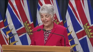 B.C. Finance Minister Carole James makes an announcement about the BC COVID-19 Action Plan | CHEK