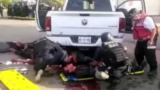 Policía Federal difunde video tras balacera en Apatzingán