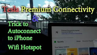 Tesla Premium Connectivity Worth It?  + Trick To Auto Connect to iPhone Hotspot