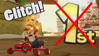 Mario Kart 8 Deluxe Glitch - Losing Battle Mode Wearing Crown