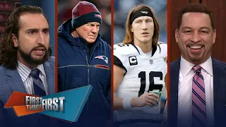 Jaguars fumble AFC South in Week 18, Belichick's Patriots future unclear | NFL | FIRST THINGS FIRST